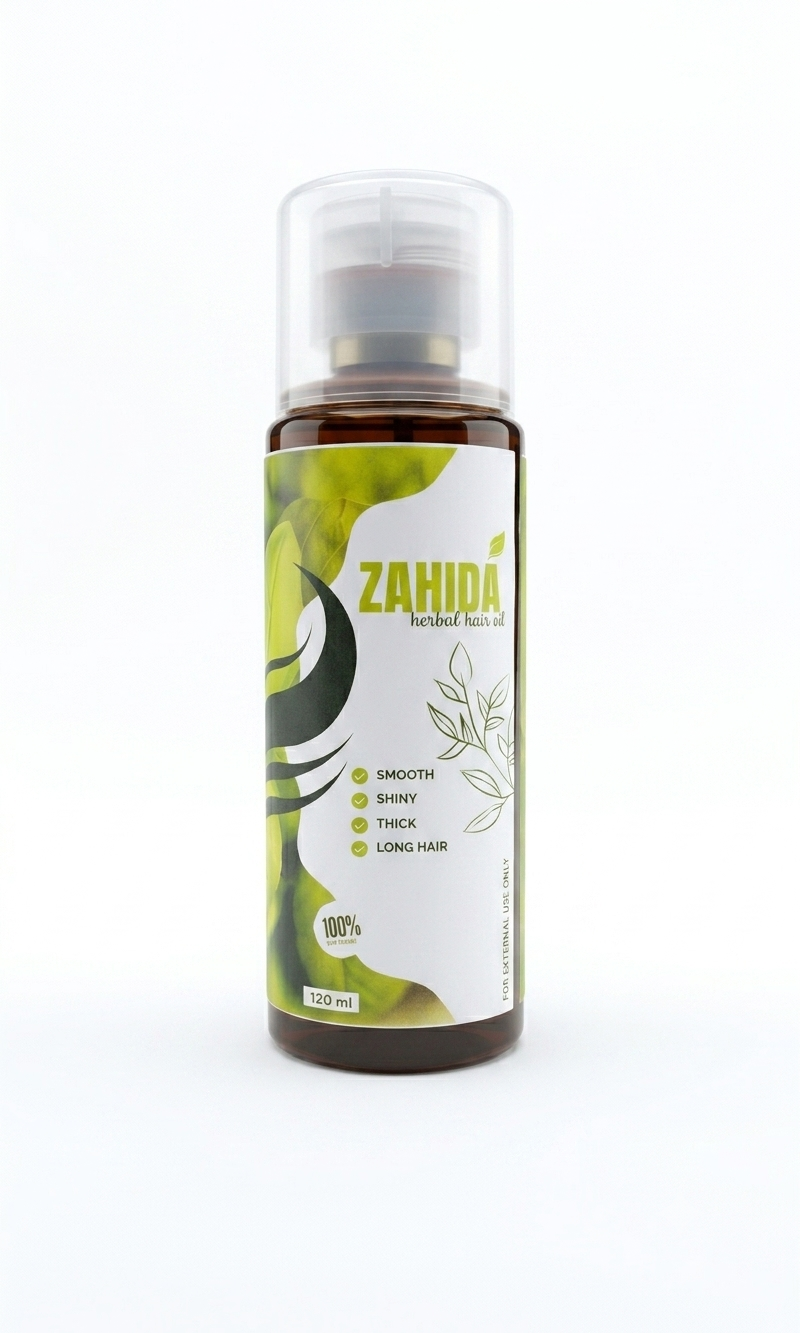Zahida Herbal Hair Oil 120ml bottle